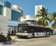 Bus depot in Omni beneath a Genting hotel rolls ahead