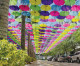 1,300 colorful umbrellas flutter over CityPlace Doral
