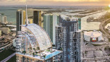 52-story Miami Worldcenter tower adding to project as it rises