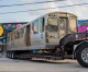 Subway car takes its final trip to Wynwood Walls