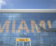 Miami International Airport on a record flight path