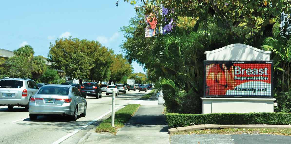 Miami ducking decision on illuminated signs