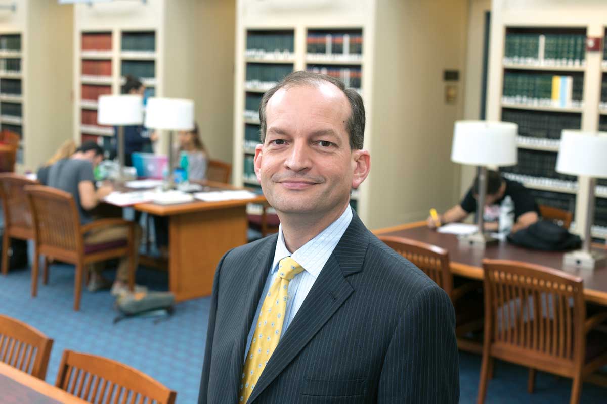 R. Alexander Acosta: Focus on FIU law school, US Century Bank quality