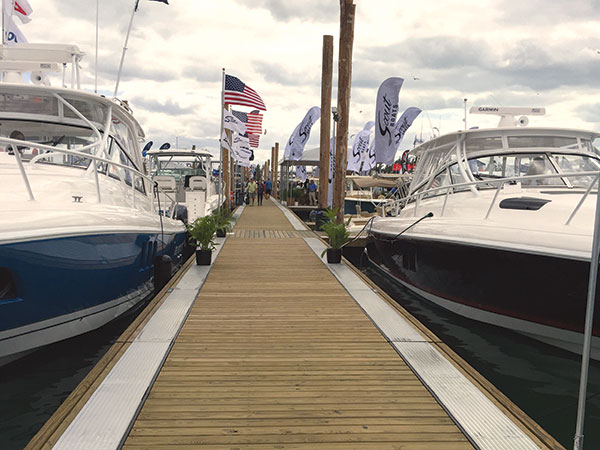 Path for 2017 Miami International Boat Show cleared