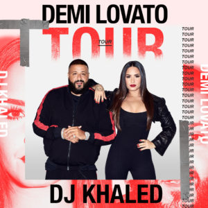 Demi Lovato and DJ Khaled