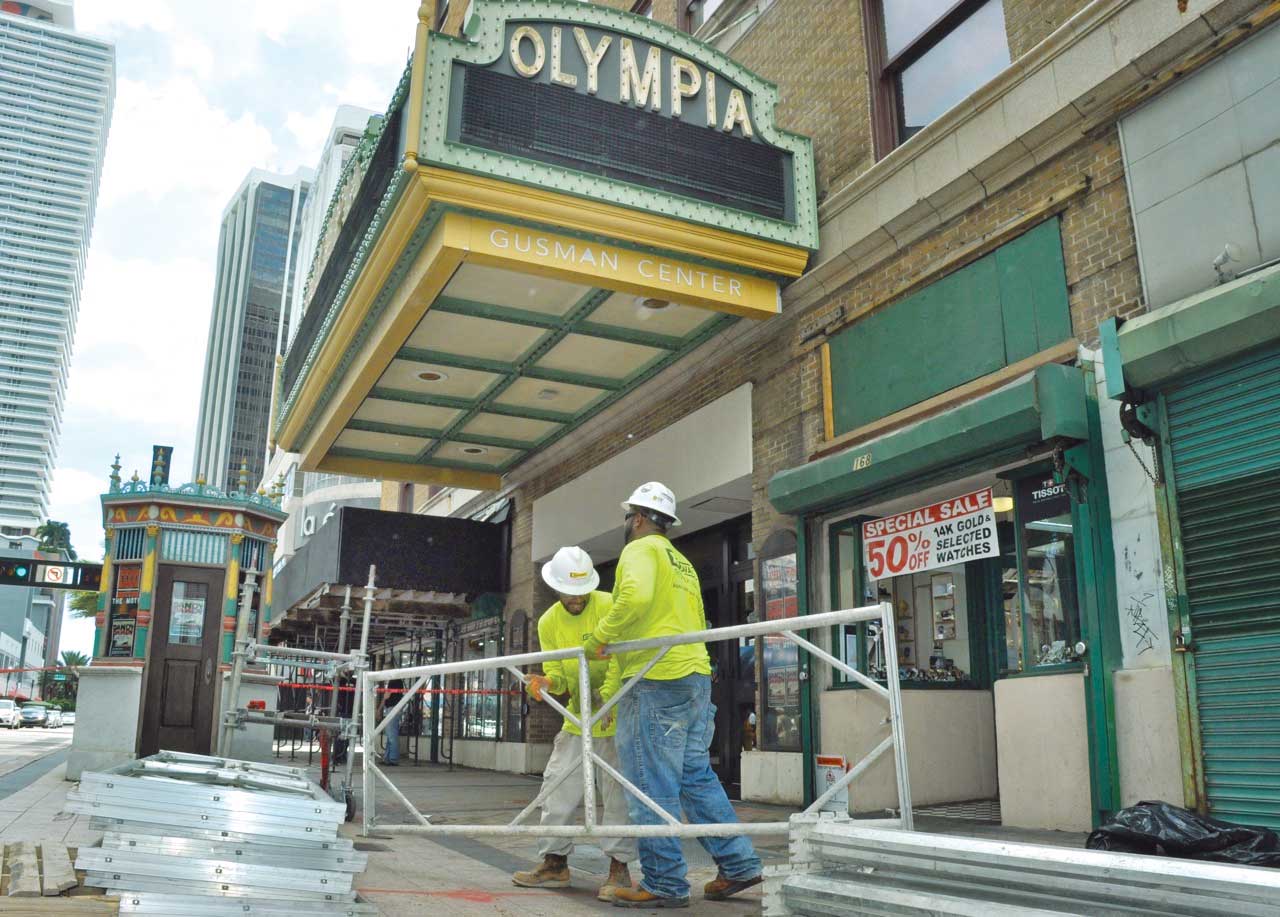 Historic Olympia Theater in for a facelift