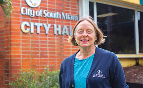 Sally Philips: Uses UM experience in community as South Miami mayor