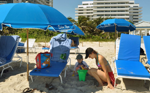 Biggest sand pour in decade restoring Miami-Dade beaches