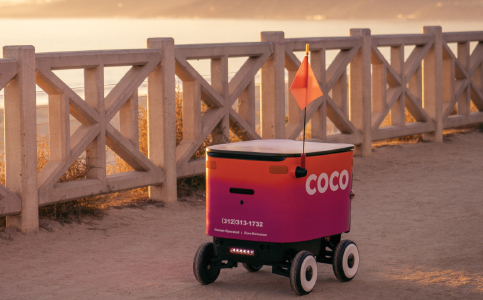 Pink remote-control food coolers may roll on downtown Miami sidewalks