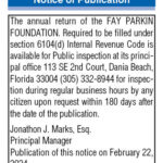 Notice of Publication, Miami Today Legals
