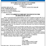 Notice of Claimants, Miami Today Legals