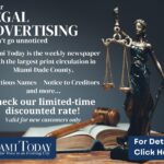 Legal Advertising Miami Today