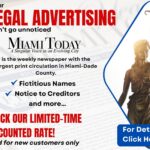 Legal Advertising Miami Today