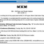 MCM Announcement, Miami Today Legals