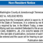 Non-Resident Notice, Miami Today Legals