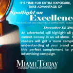 Spolight on Excellence, Miami Today News