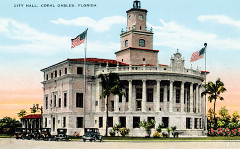 Restoration of Coral Gables City Hall on way
