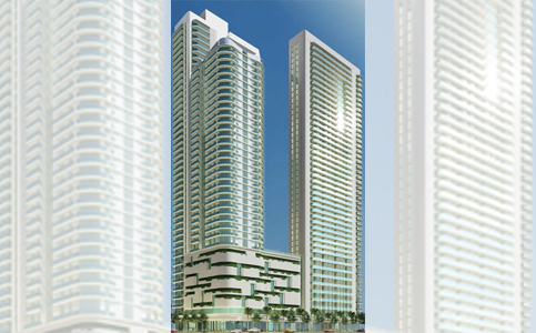 Edgewater tower with 1,178 residences wins support