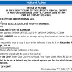 Notice of Action, Miami Today Legals