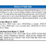 Notice of Public Notice, Miami Today Legals
