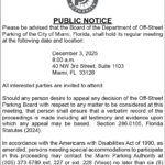 Public Notice, Miami Today Legals
