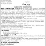 Public Notice of Notification, Miami Today Legals