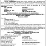 Notice of Publication, Miami Today Legals