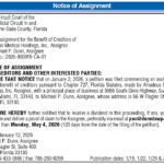 Notice of Assignment, Miami Today Legals