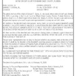 Notice to Creditors, Miami Today Legal