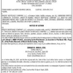 Notice of Action, Miami Today Legals