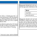 Notice of Public Sale, Miami Today Legals