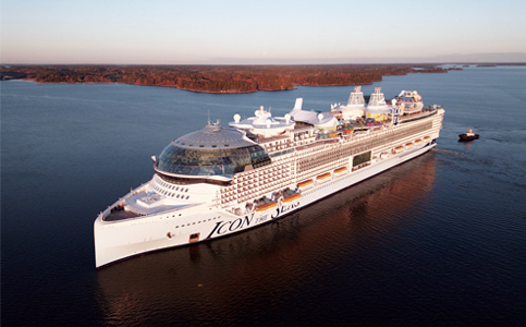 Royal Caribbean orders two mammoth ships, expanding private resorts