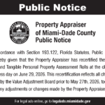 Public Notice, Miami Today Legals